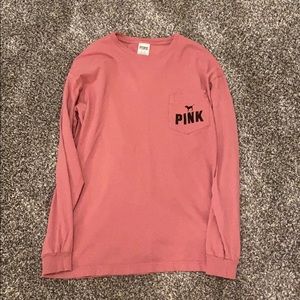 PINK XS long sleeve top purple/pink color